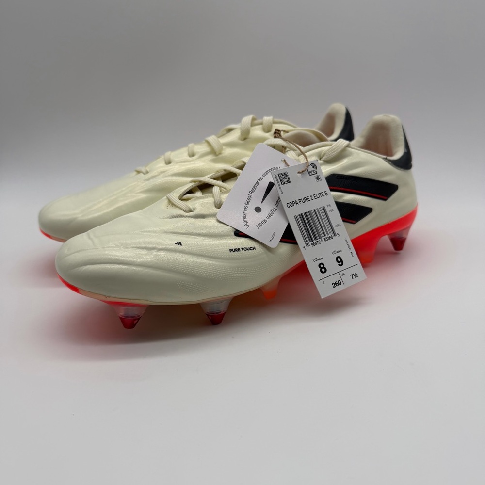 Adidas Copa Pure 2 Elite SG Soccer Cleats (IE4982) Men's Size 8